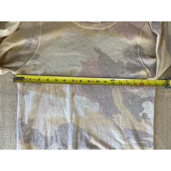 ZADIG & VOLTAIRE 100% Cashmere Pastel Camo Pullover Sweater L - Picture 6 of 13